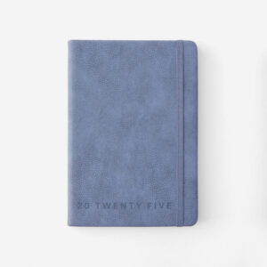 2025 A5 Weekly Buffalo Diary Storm Blue