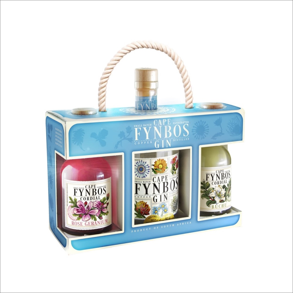 Cape Fynbos Gin Gin & Cordial Gift Pack