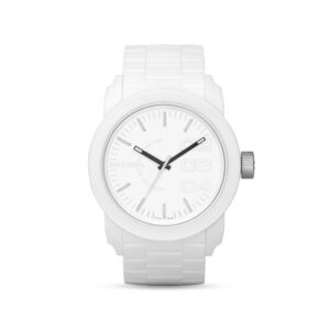 Diesel Men's Double Down S44 White Silicone Watch 01