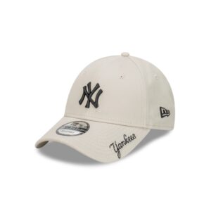 New York Yankees 9FORTY Apac Visor Script Stone Cap 01