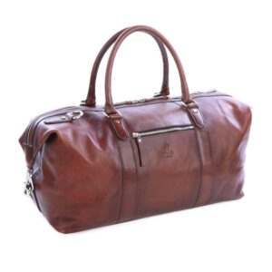 Polo Hudson Leather Weekender Duffle Bag