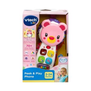 Vtech Peek N Play Phone Pink 01