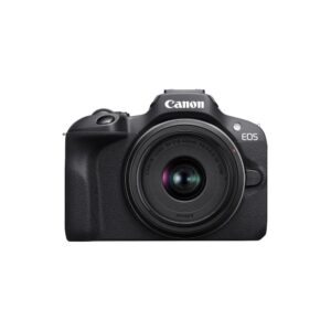 Canon EOS R100 Mirrorless Camera + RF-S 18-45MM Lens 01