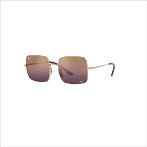 Ray-Ban - RB1971 Square Gold Sunglasses