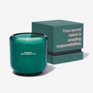 Truthfully Candle Green Procrastination 01